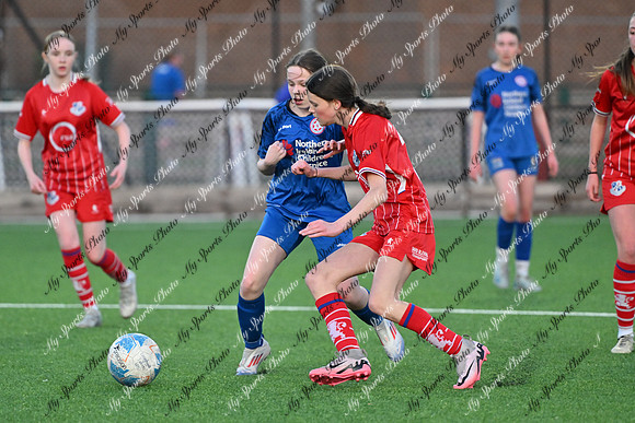 Loughgall Youth v Hanover U15 Girls-77